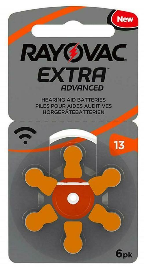 Batterijen A13 Rayovac extra voor o.a hoorapparaten, Diversen, Verpleegmiddelen, Nieuw, Ophalen of Verzenden