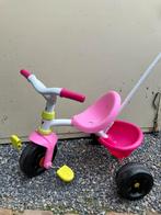 Driewieler Smoby met stang, Ophalen, Zo goed als nieuw, Duwstang