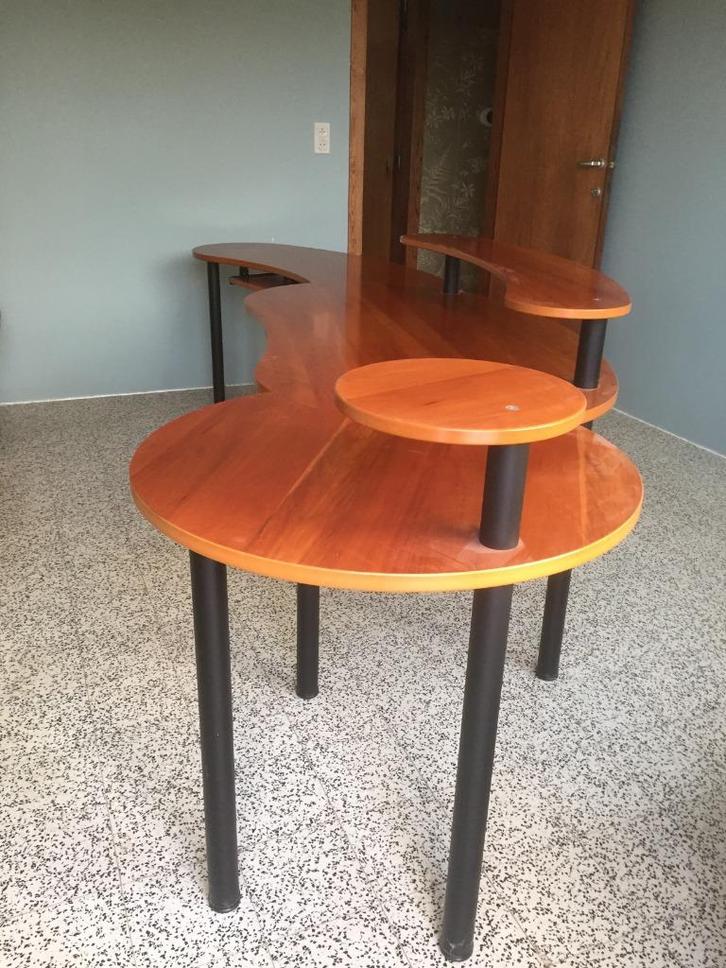 Bureau de direction avec fauteuil et armoire appoint, Huis en Inrichting, Bureaus, Gebruikt, Bureau, Ophalen