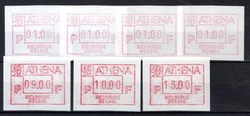 ATM 69 MNH** 1988 - Athéna, Enlèvement ou Envoi, Non oblitéré, Neuf