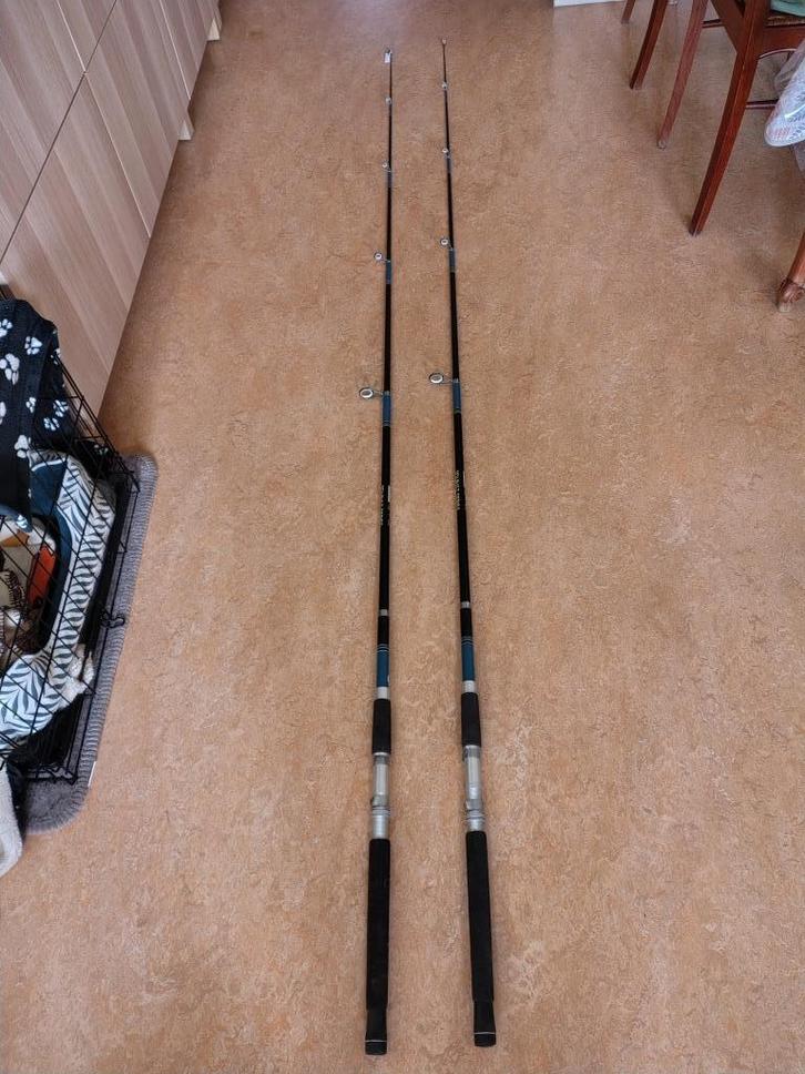 3 HENGELS SHAKESPEARE TOURIST SERIE, Watersport en Boten, Hengelsport | Algemeen, Zo goed als nieuw, Werphengel, Ophalen of Verzenden