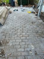 Gratis 17m2 klinkers, Tuin en Terras, Ophalen, Gebruikt, Klinkers, 10 m² of meer