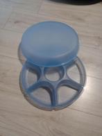 Tupperware - serveerschotel, Ophalen of Verzenden, Gebruikt, Blauw, Schaal