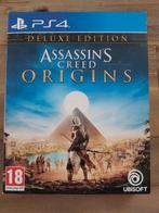 PS4 Assassin's creed Origins Deluxe Edition compleet, Enlèvement ou Envoi