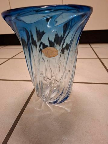 Kristal vaas Val St.Lambert beschikbaar voor biedingen