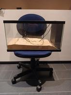 Aquarium met zand en toebehoren, Enlèvement