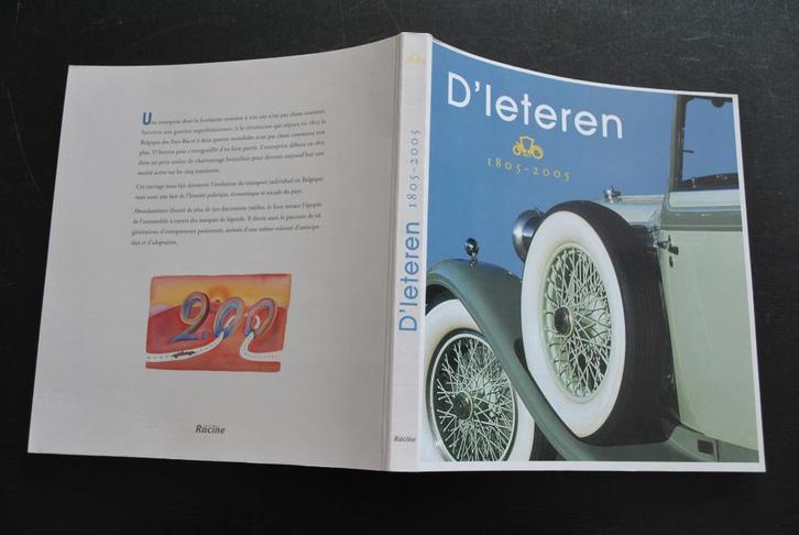 D'IETEREN 1805 2005 200 ANS D'HISTOIRE + DVD - carrosserie, Verzamelen, Automerken, Motoren en Formule 1, Gebruikt, Auto's, Ophalen of Verzenden