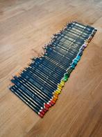 70 Derwent watercolour - aquarelle potloden, Hobby en Vrije tijd, Ophalen of Verzenden, Gebruikt, Potlood of Stift