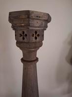 ***19E EEUWSE HOUTEN KANDELAAR NEO GOTIEK***, Antiek en Kunst, Ophalen