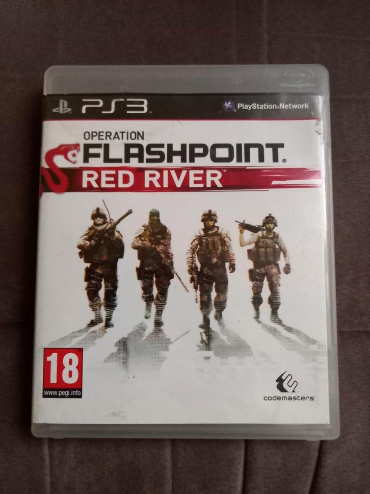 PS3 Operation Flashpoint: Red River, Games en Spelcomputers, Games | Sony PlayStation 3, Gebruikt, Shooter, 1 speler, Vanaf 18 jaar