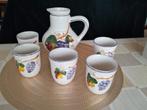 Vintage wijn / Sangria set, Ophalen of Verzenden, Zo goed als nieuw
