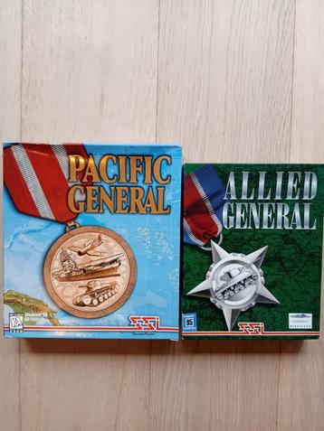 Allied (Panzer) General - Pacific General - SSI PC Game disponible aux enchères