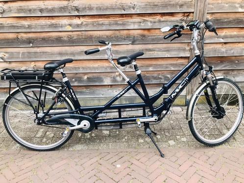 Elektrische Tandem MC Double Dream vouwbare frame., Fietsen en Brommers, Fietsen | Tandems, Zo goed als nieuw, Opvouwbaar, Vering