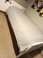 Bopita Eenpersoons bed met lattenbodem, Huis en Inrichting, Slaapkamer | Bedden, 90 cm, Modern, Eenpersoons, Wit