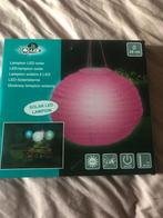 lampion buiten LED roze, Ophalen of Verzenden, Nieuw, Buitenverlichting, Minder dan 50 cm