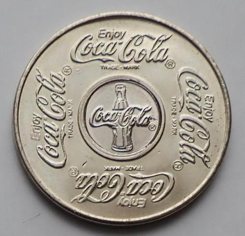 Zeldzame jeton van Coca-Cola, Postzegels en Munten, Penningen en Medailles, Overige materialen, Ophalen of Verzenden