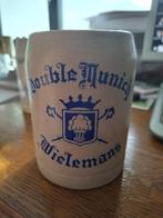 Wielemans mok grijsblauw 33cl, Verzamelen, Biermerken, Verzenden, Gebruikt, Pul(len), Overige merken
