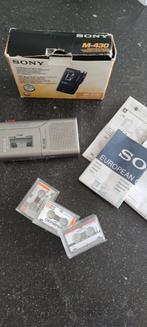 Dictafoon M-430 met originele cassettes, Ophalen, Gebruikt