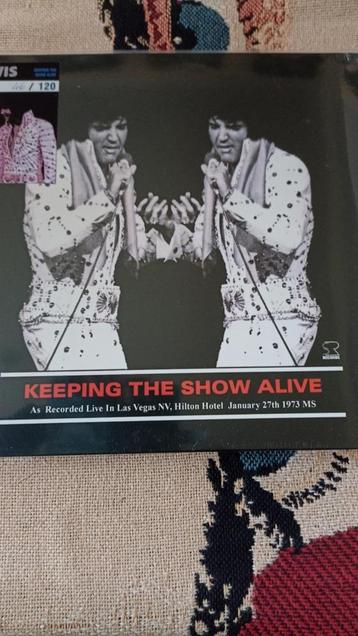 Elvis lp (nieuw+sealed), Keeping the show alive,  beschikbaar voor biedingen