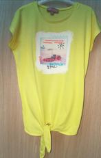 Gele T-shirt - Lisa Rose - maat 152., Kinderen en Baby's, Lisa Rose, Meisje, Ophalen of Verzenden, Zo goed als nieuw