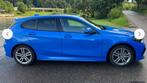 BMW 118i Automaat 2020 73000km M pack, Auto's, BMW, 4 deurs, 1 Reeks, Blauw, Leder en Stof