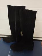 Bottes velours noir Caprice, Kleding | Dames, Schoenen, Ophalen, Zo goed als nieuw, Zwart