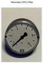 Manometers VDO  0-10 Bar, Ophalen of Verzenden, Nieuw, 10 bar of meer