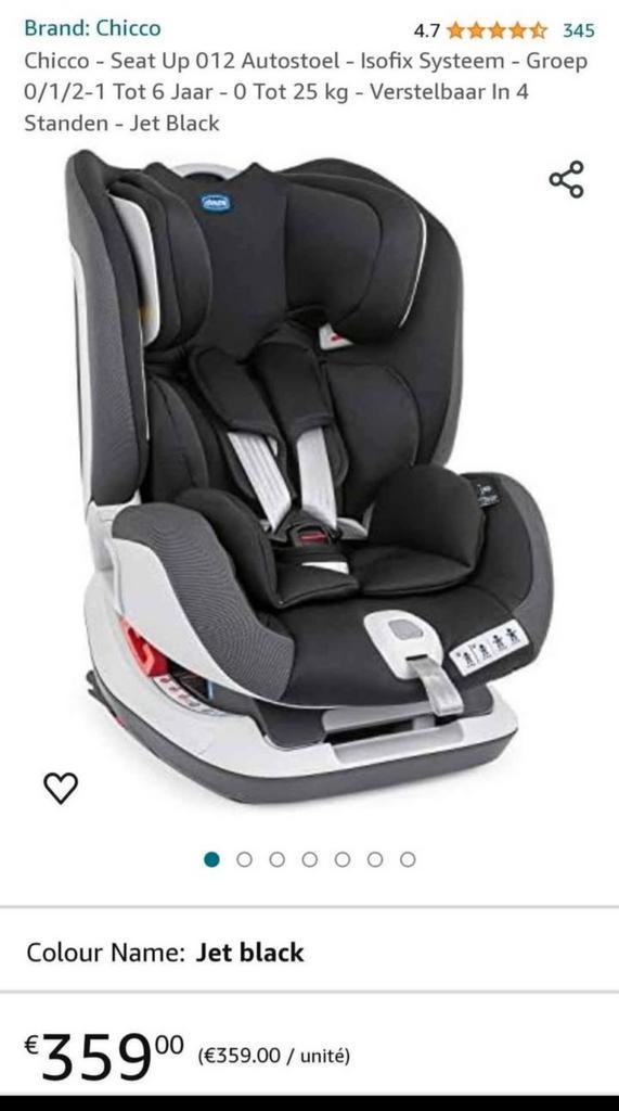 Chicco Seat up 012, Kinderen en Baby's, Autostoeltjes, Gebruikt, Ophalen