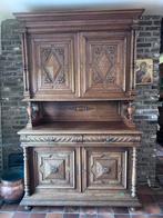 Antieke Mechelse kast met mooi houtsnijwerk, Antiek en Kunst, Antiek | Meubels | Kasten, Ophalen