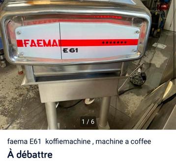 faema  koffiemachine E61 beschikbaar voor biedingen