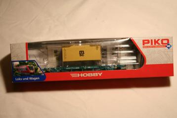 Piko 95634 (HO,DC) Container wagen type Lgnss NMBS / SNCB beschikbaar voor biedingen