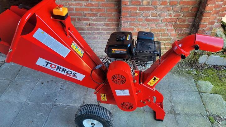 hakselaar Torros te huur, Tuin en Terras, Hakselaars, Gebruikt, Benzine, Ophalen