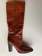 Laarzen, leder, cognac kleur, Kleding | Dames, Schoenen, Ophalen, Hoge laarzen, Bruin, Zo goed als nieuw