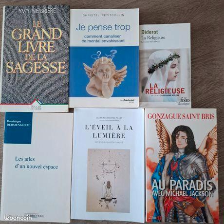 Lot 6 livres Psychologie, Sagesse et Développement personnel, Livres, Livres Autre, Utilisé, Enlèvement