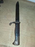 WW1 Duitse M1898/05 Mauser Gewehr 98 Butcher bajonet, Verzamelen, Ophalen of Verzenden