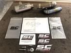 SC Project CR-T uitlaat Street Triple 765 R S RS 17-20 660 A, Motoren, Onderdelen | Overige, Ophalen of Verzenden, Gebruikt