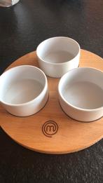 Hapjesschotel MasterChef, Ophalen of Verzenden, Zo goed als nieuw, Overige materialen, Schaal of Schalen