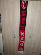 Sjaal Ajax Amsterdam - AC Milan, Ophalen of Verzenden, Zo goed als nieuw