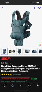 BabyBjörn draagzak als nieuw, Kinderen en Baby's, Babydragers en Draagdoeken, Ophalen, Zo goed als nieuw, Draagzak
