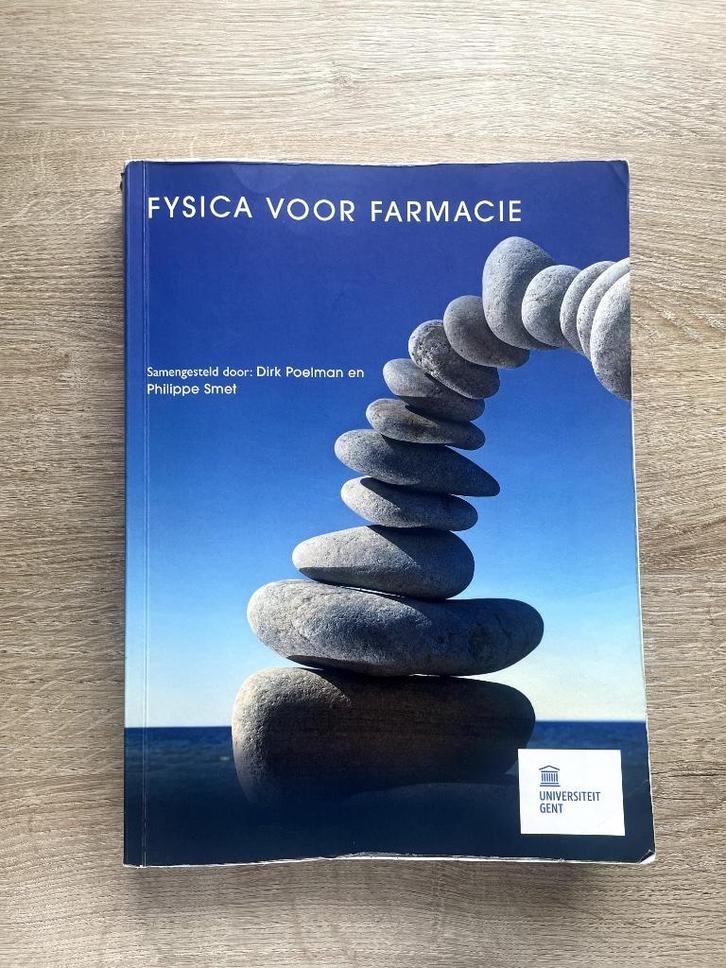 Fysica voor Farmacie, Boeken, Schoolboeken, Zo goed als nieuw, Ophalen of Verzenden