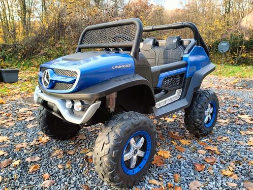 Buggy Mercedes Unimog électrique 4x4 12Volt, Kinderen en Baby's, Speelgoed | Buiten | Accuvoertuigen, Gebruikt, Ophalen