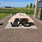 Picknick Tafel Douglas Hout Tuintafels Tafels 1 week in Huis, Tuin en Terras, Ophalen of Verzenden, Nieuw, Rechthoekig, Hout