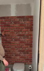 Baksteenstrip 3D wandpaneel EPS + 2x montagekit, Ophalen, Nieuw