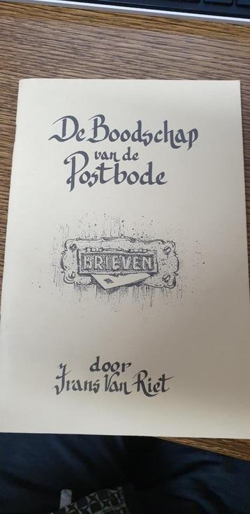 Boek over Frans Van Riet beschikbaar voor biedingen