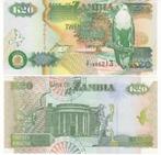 ZAMBIA 20 Kwacha 1992 UNC p36b, Postzegels en Munten, Bankbiljetten | Afrika, Ophalen of Verzenden, Zambia, Los biljet