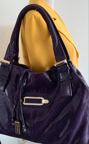 Handtas LEDER - nieuw - paars beschikbaar voor biedingen