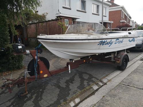 OMC V6 speedboot, Watersport en Boten, Motorboten en Motorjachten, Gebruikt, Polyester, Tot 6 meter, Benzine, Ophalen