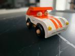 Janod houten speelgoed auto magnetisch, Ophalen, Gebruikt