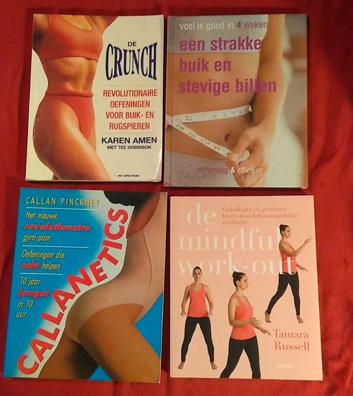 mindful work-out strakke buik en billen crunch callanetics, Boeken, Sportboeken, Ophalen of Verzenden