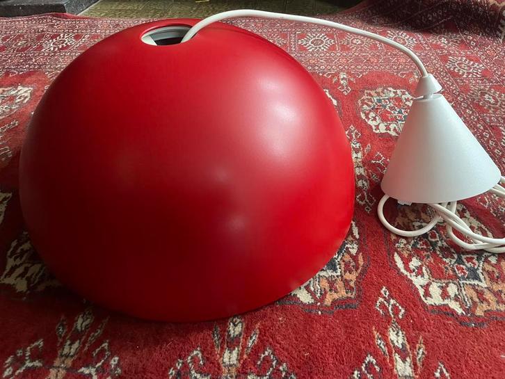 Vintage IKEA space age hanglamp, Huis en Inrichting, Lampen | Hanglampen, Metaal, Ophalen of Verzenden